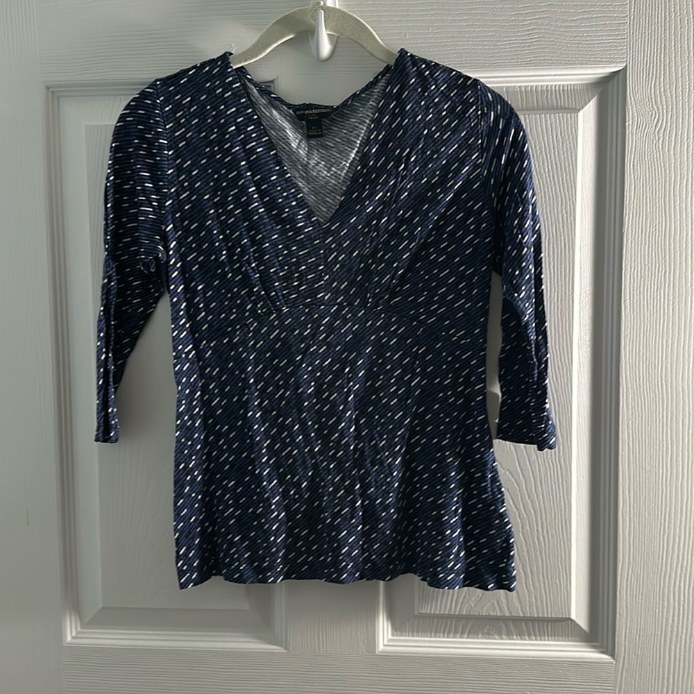 Banana Republic Square Pattern Shirt